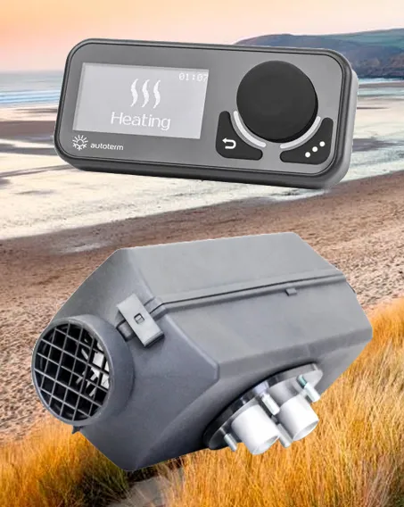 Autoterm diesel heater and controller