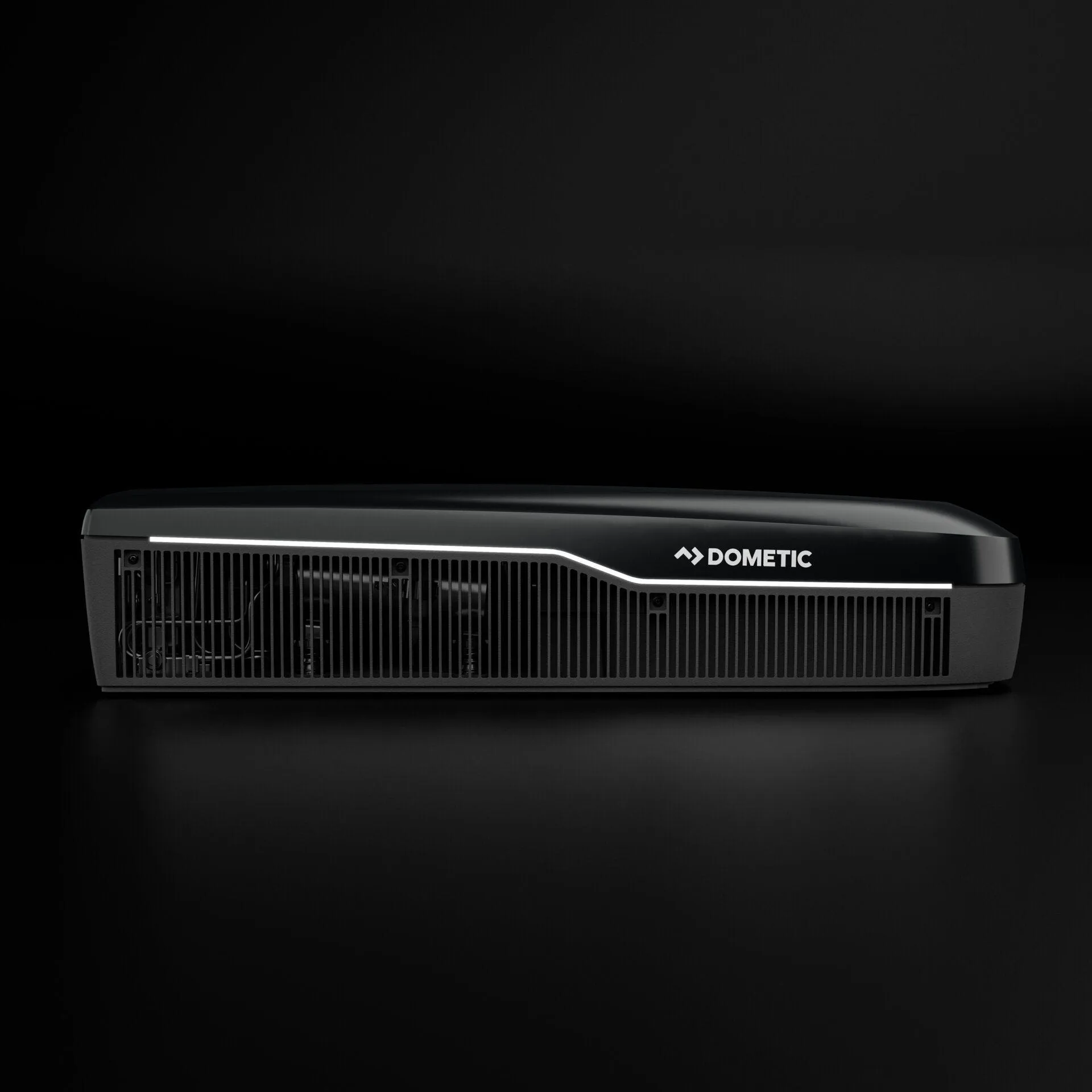 Dometic air conditioning unit in black